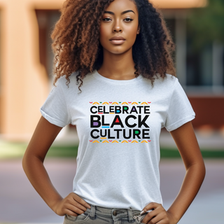 Celebrate Black Culture Print Shirt 