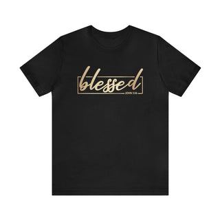 Blessed 1st John Print Shirt