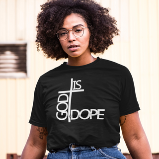 God is Dope Print Tee