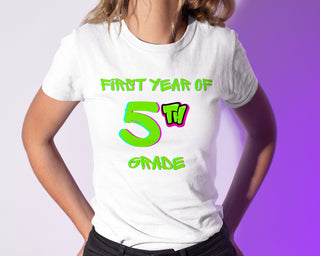 First Year of 5th Grade T-Shirt